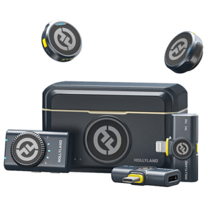 Micrófono inalámbrico Hollyland para grabación de voz portátil