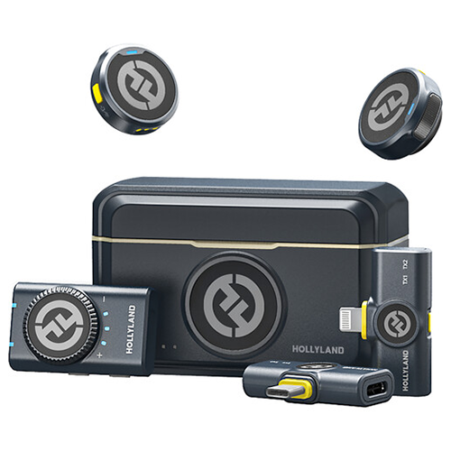 Micrófono inalámbrico Hollyland para grabación de voz portátil
