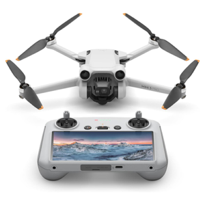 Drone DJI Mini 3 Pro para grabación aérea en resolución 4K