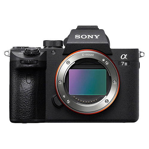 Cámara Sony A7III versátil para fotografía y video