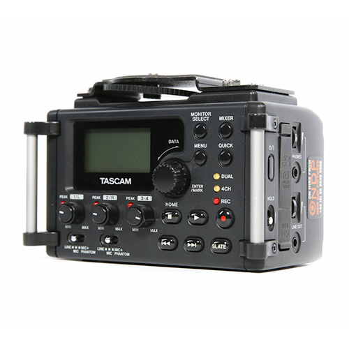 Grabador TASCAM DR60 de audio profesional para rodajes